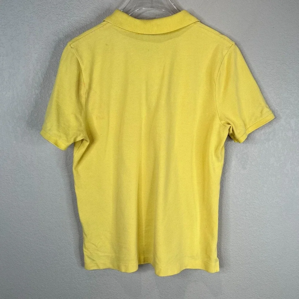 Ralph Lauren Men's Golf Polo Shirt Short Sleeve Collared Button Yellow Size‎ M